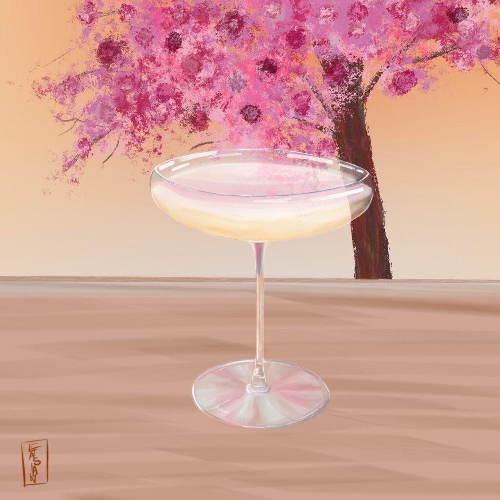 Illustration d'un daiquiri spring par Etasian - design et illustration